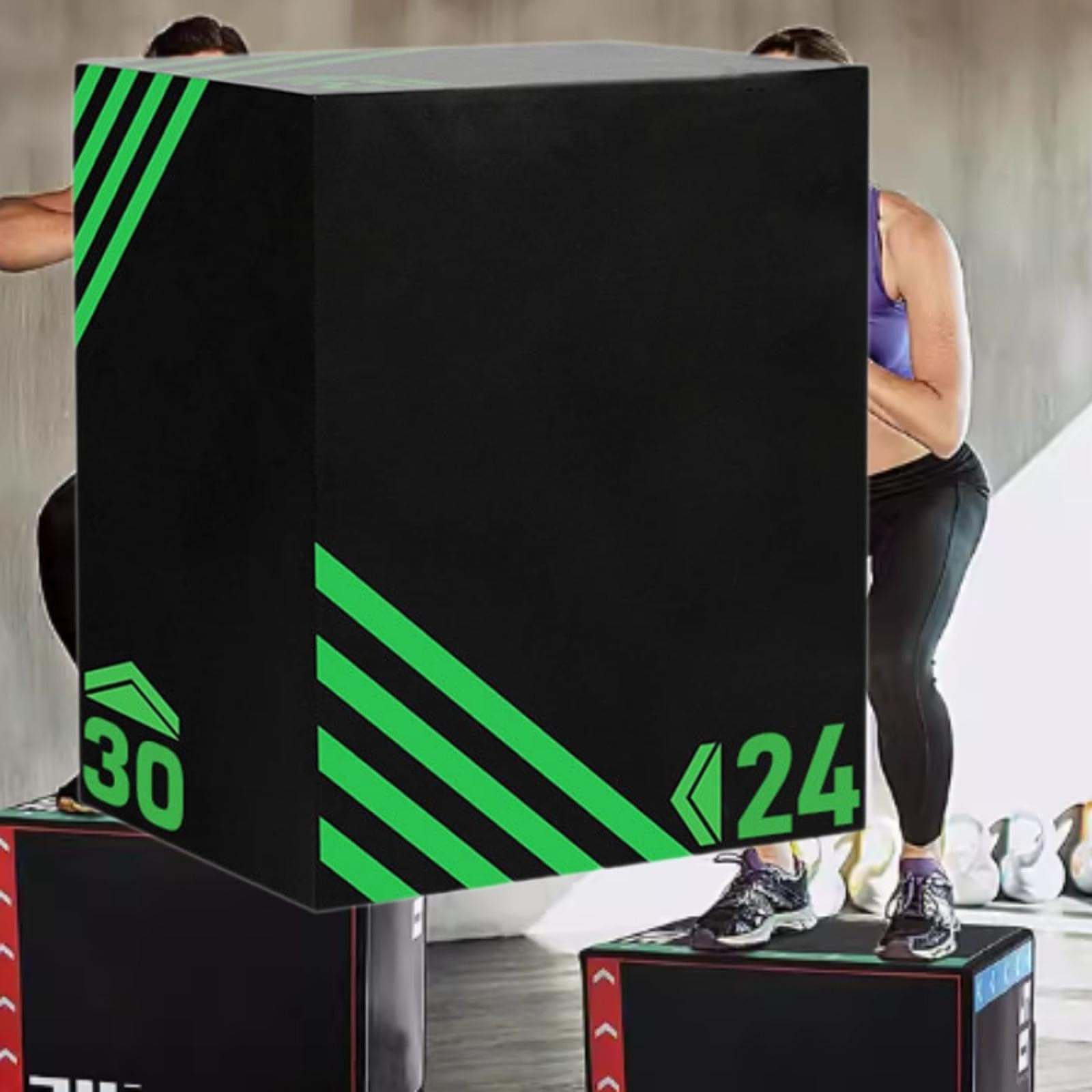 Plyo Box per 3 in 1, Resistente e Morbido, per affondi, Esercizi di Salto, Allenamento della, Fitness, Style a