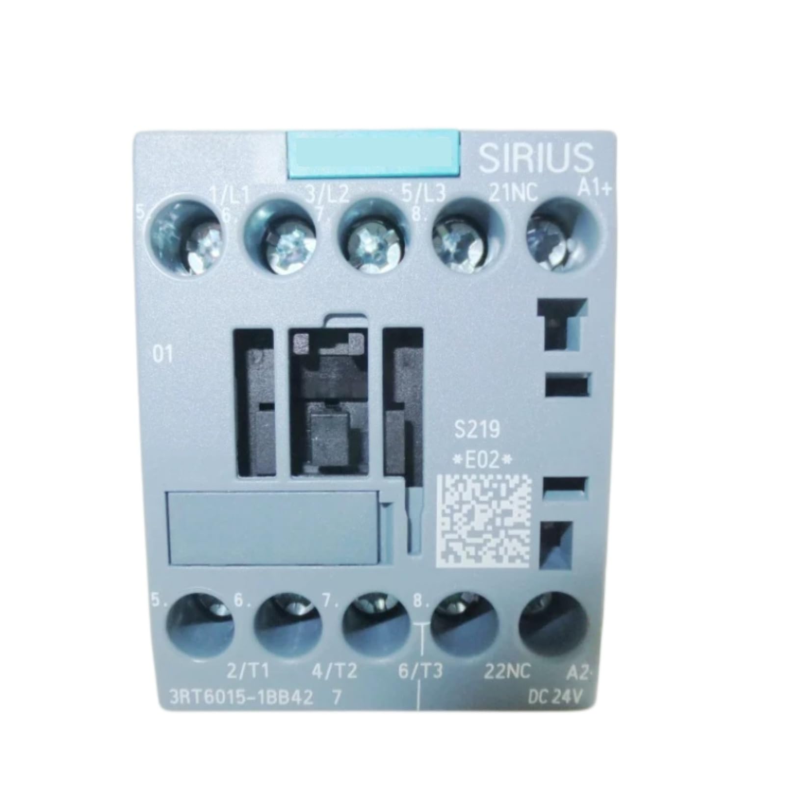 JHSLJCQS Contactors 3RT6015-1BB42 3RT60151BB42, 7A DC24V 1NC DIN Rail Mount Contactor