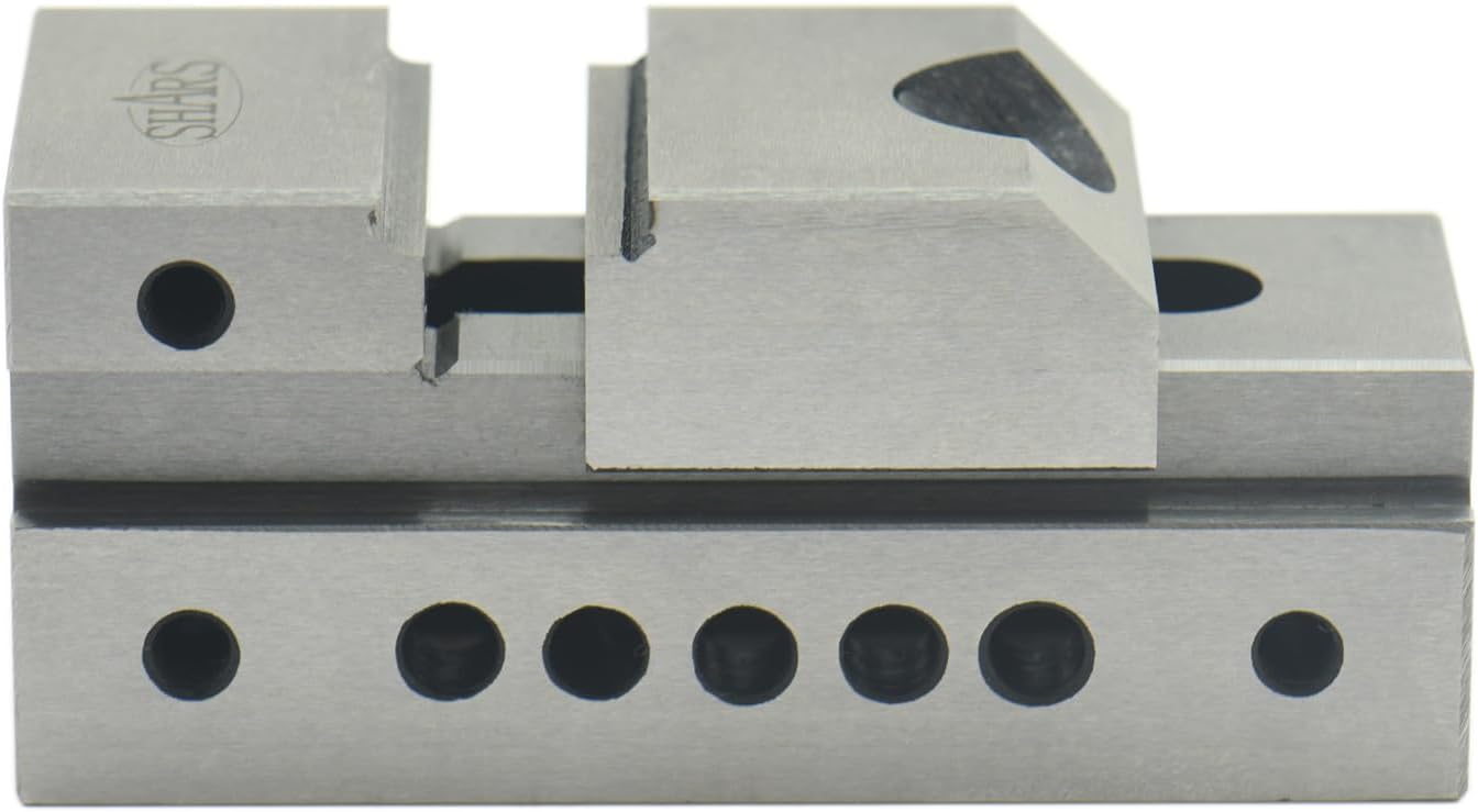 Shars 1 Precision Grinding Screw-less Mini Insert Vise Toolmaker Steel .0002 202-1114 ^[