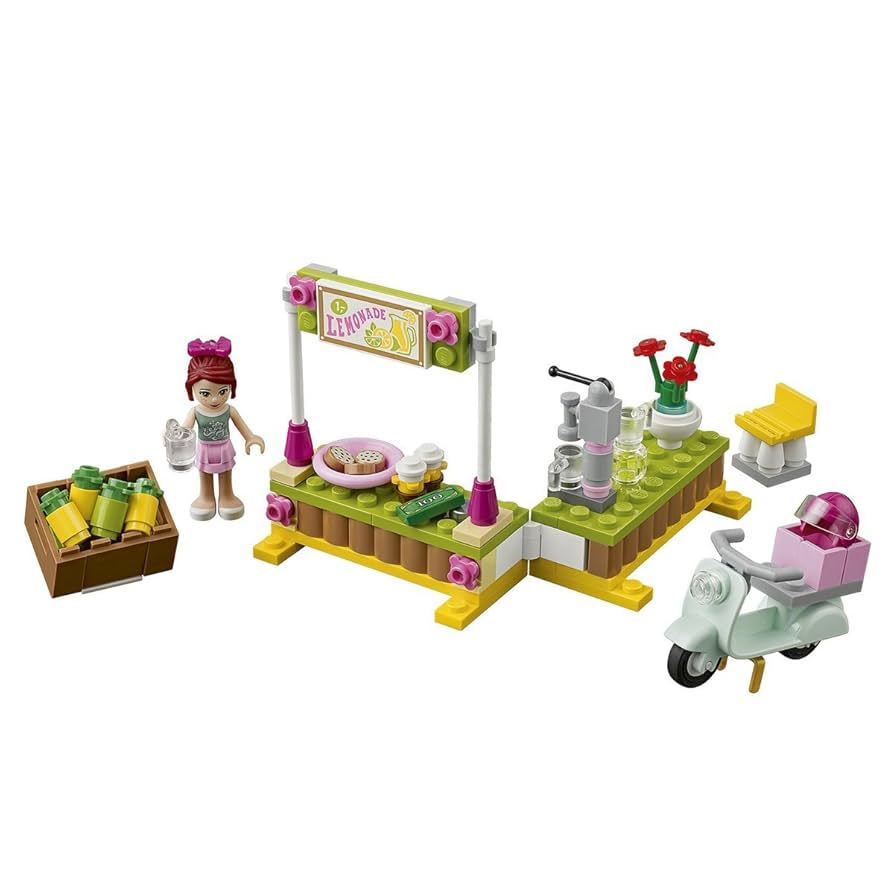 本体とスタンドのセットです。 Amazon.co.jp: レゴ フレンズ レモネードスタンド 41027 : おもちゃ