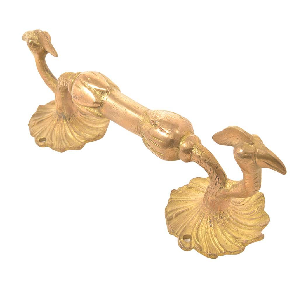 Indian-Shelf 1 Pack Peacock Gold Brass Kitchen Cabinet Handles for Door, Drawer, Dressers, Cupboard High End (B083ZFSTNS) Amazon Price History, Amazon Price Tracker
