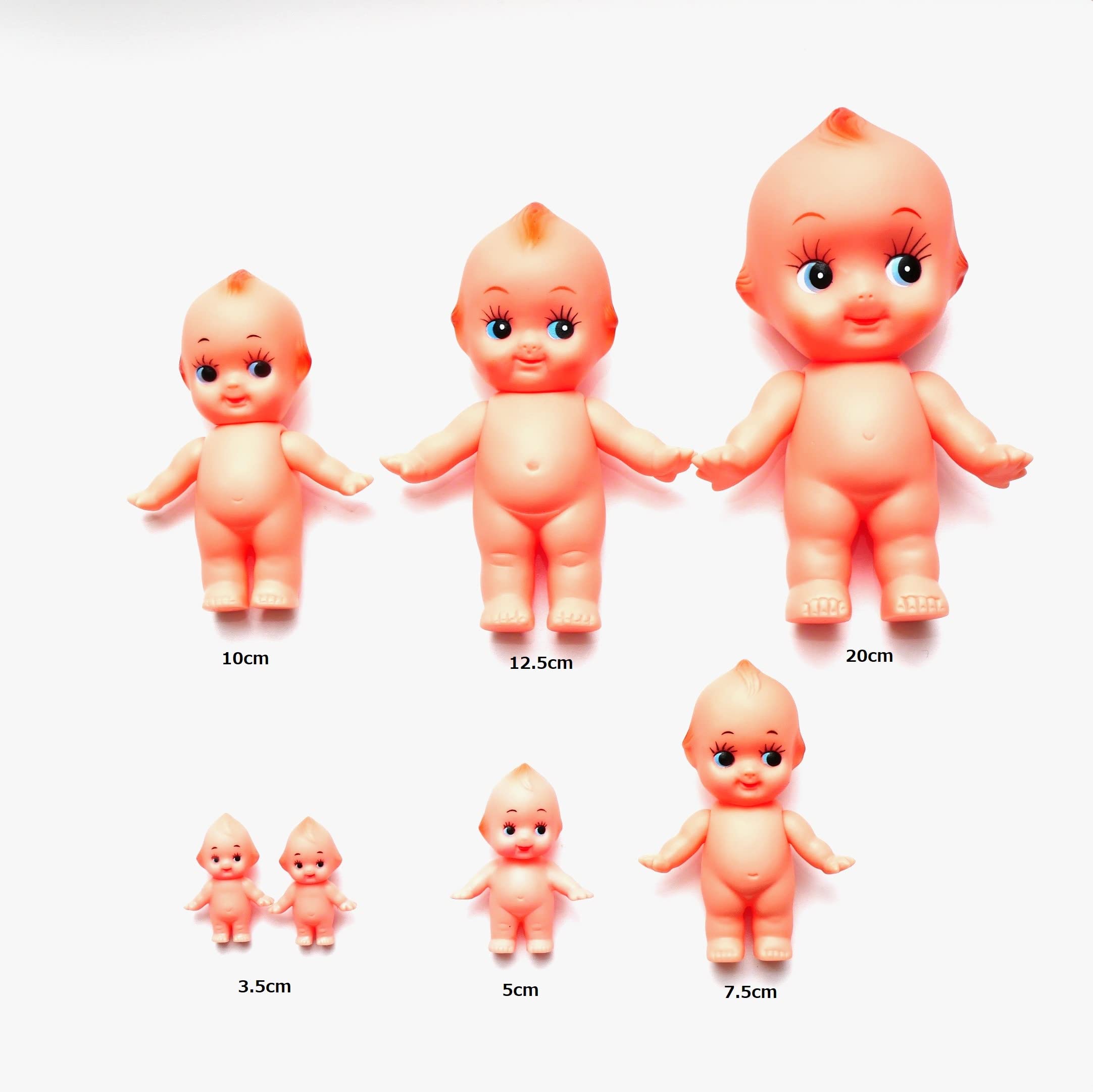 The Kewpies ソフビフィギュア 全4種セット Amazon.com: Obitsu Works Soft Kewpie Doll Figures 4.9inch (12.5 cm