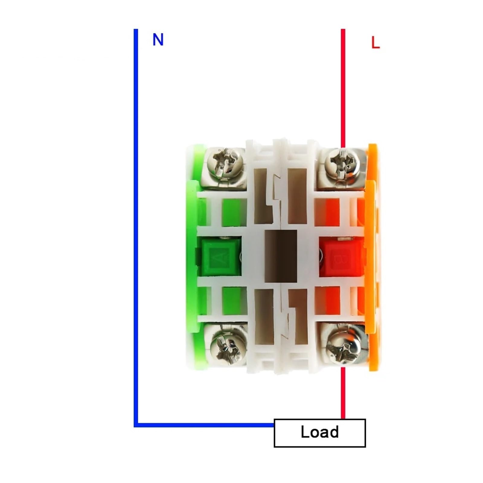 Interruptor de botón de parada de emergencia DPST, tapa de hongo roja, 1NO, 1NC, CA 660 V, 10 A, con enclavamiento y bloqueo automático, for ascensores, 2 unidades(30pcs)