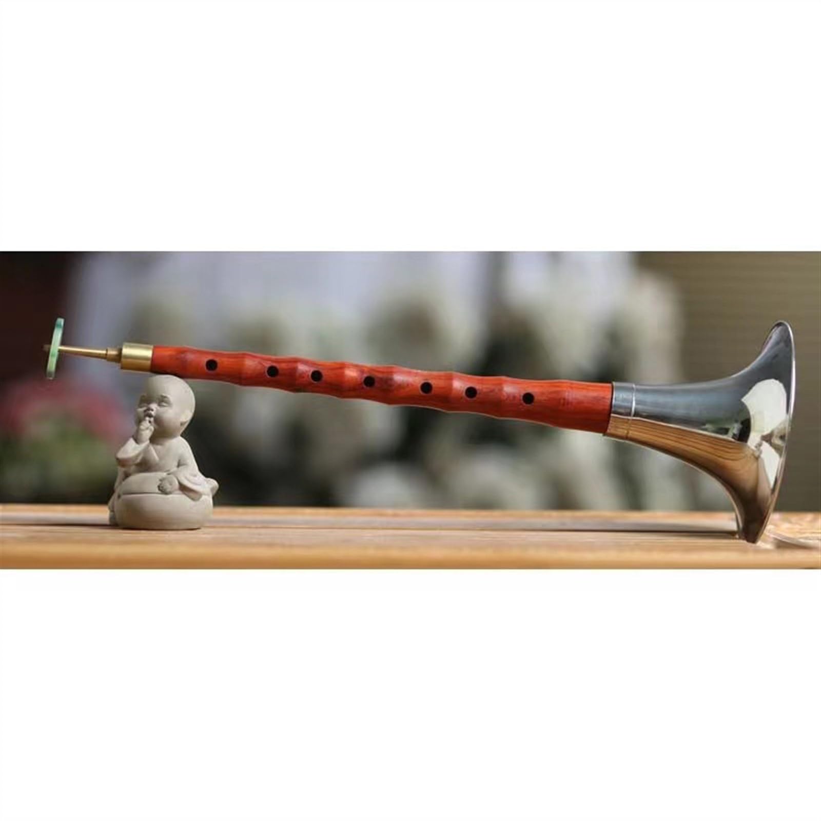Professionnel Suona Poteau En Acajou Professionnel, Instrument De Jeu Suona, Ensemble De Suona Traditionnel Pour Adulte Débutant (Color : G minor)