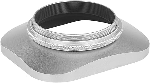 Miniatura 9 de Haoge Parasol cuadrado de metal de 1.693 in para Voigtlander Nokton Classic 1.378 in f1.4 1.575 in f1.4 MC SC VM, Carl Zeiss Biogon T* ZM 1.378 in