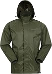 Mountain Warehouse Pakka Mens Waterproof Rain Jacket - Packable