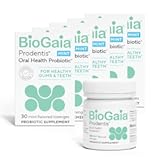 BioGaia Prodentis | Dental Probiotic Lozenges | Promotes Healthy Gums & Teeth | Defends Against Dental Problems | Replenishes Oral Microbiome | Improves Oral Health | Mint Flavor | Pack of 5