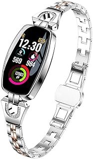 SDFGH Fitness Tracker, Activity Tracker Watch with Pedometer, Call and Message Reminder, Heart Rate Monitor, Calorie Counter, Anti-Lost, Smart Bracelet Fitness Band Watch for Woman and Sport Lovers (