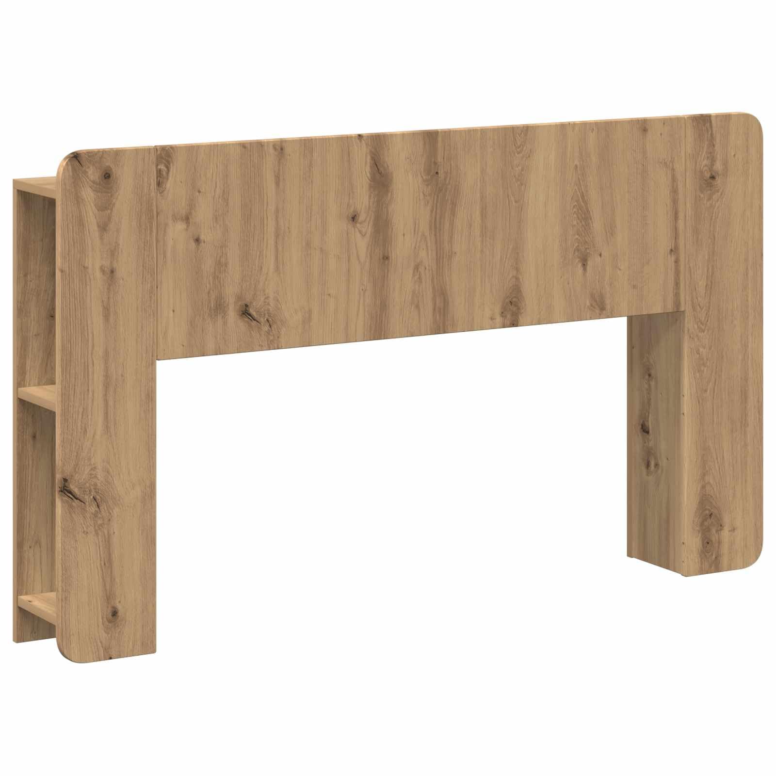 Zagłówek szafki z drewna dębowego Artisan z dużą ilością miejsca do przechowywania, wszechstronne akcesoria do ramy łóżka, wyściełane, wolnostojące, do montażu na ścianie, idealny do