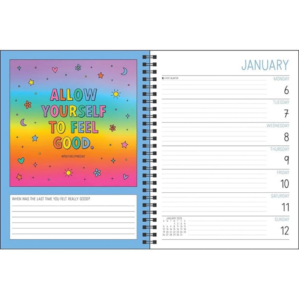 Calendario 2025 Make It Matter – Agenda semanal y mensual sin fecha para establecer objetivos, gestión del tiempo, productividad – Diario premium para profesionales, estudiantes y empresarios (3