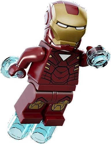 Miniatura 2 de LEGO Marvel Super Heroes Minifigure - Iron Man con triángulo en el pecho