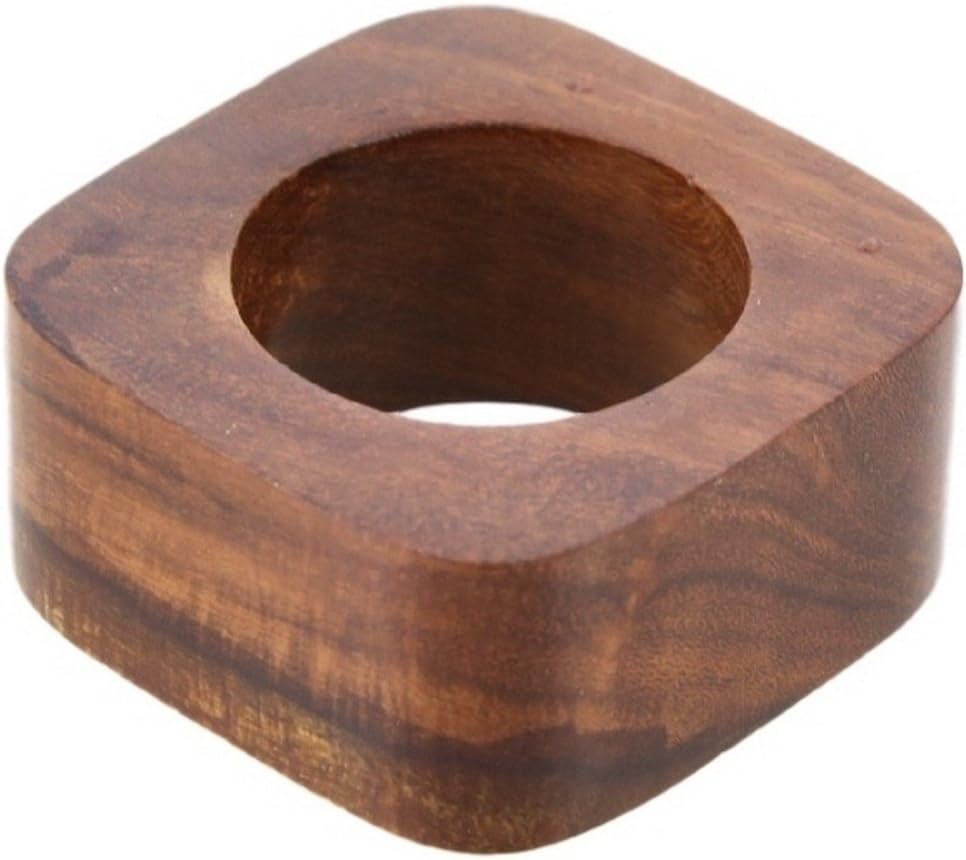 Up To 40% OFF Shalinindia Handcrafted Table Dinner Decorations Wooden Napkin Rings Set of 12 for Party Decor Promo Discount Up To 70% Off Shalinindia Handcrafted Table Dinner Decorations Wooden Napkin Rings Set of 12 for Party Decor