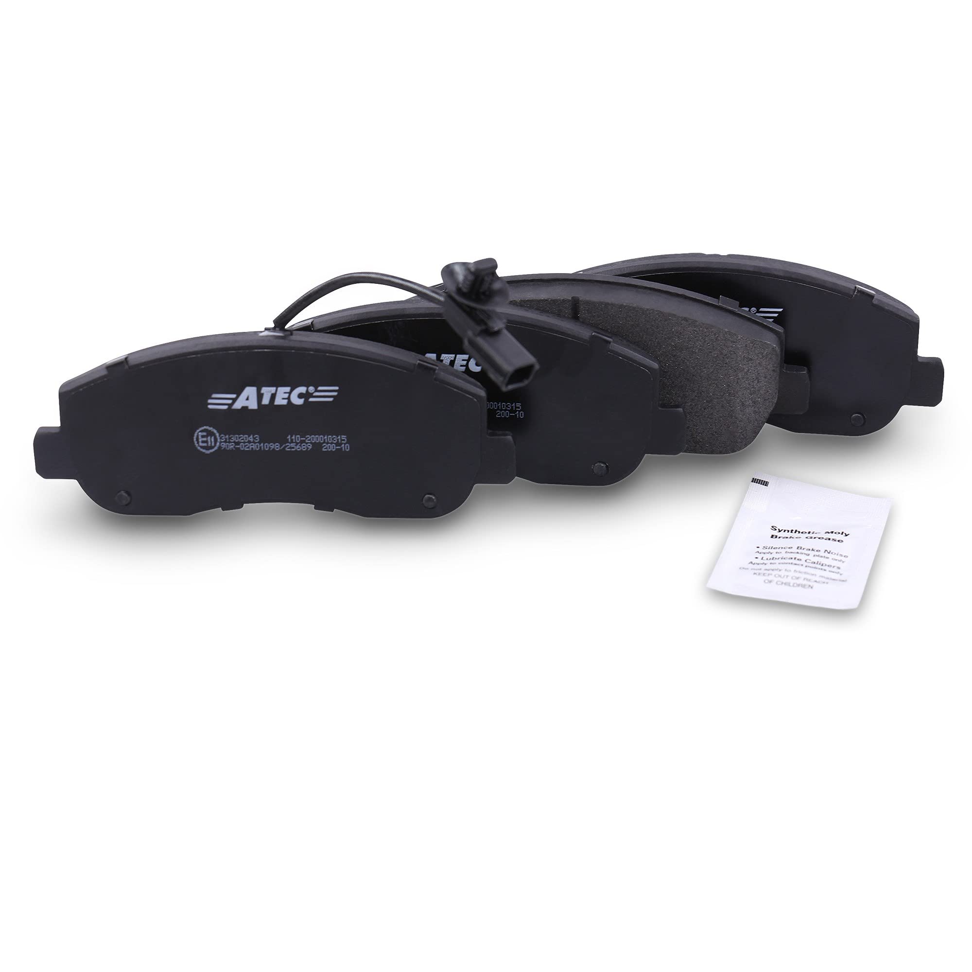 ATEC Germany Set freni incl. dischi anteriori Ø 302 mm ventilati + | Compatibile con: OPEL MOVANO B Bus, MOVANO B Kasten, MOVANO B Kipper, MOVANO B Pritsche/Fahrgestell, RENAULT MASTER III Bus