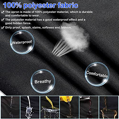 EMAGEREN 2 Pz Grembiule Corto con Tasche Grembiule...