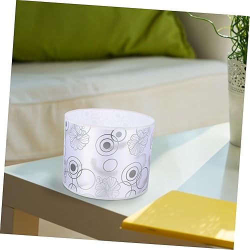 Miniatura 6 de Uonlytech Pantalla de lámpara redonda de metal para lámparas de pie, pantalla de lámpara E27, pantalla para lámpara de piso, pantalla de tambor de