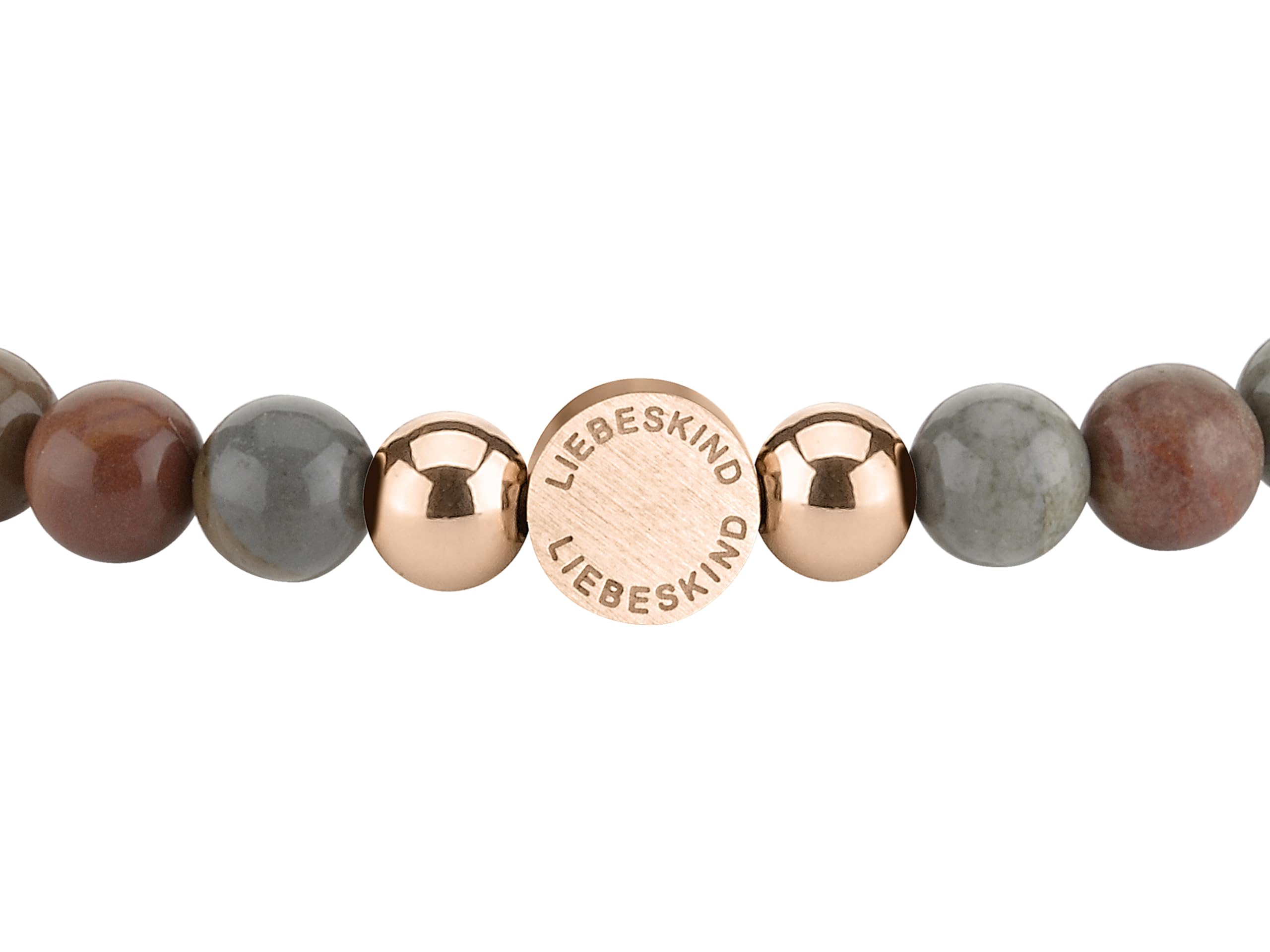 Besuche den LIEBESKIND- LIEBESKIND BERLIN Damen Beads Armband – Armschmuck aus Edelstahl und Halbedelsteinen - Schmuckstück und Talisman zugleich – elastisch, handgefertigt, modisch, vielseitig kombinierbar in use