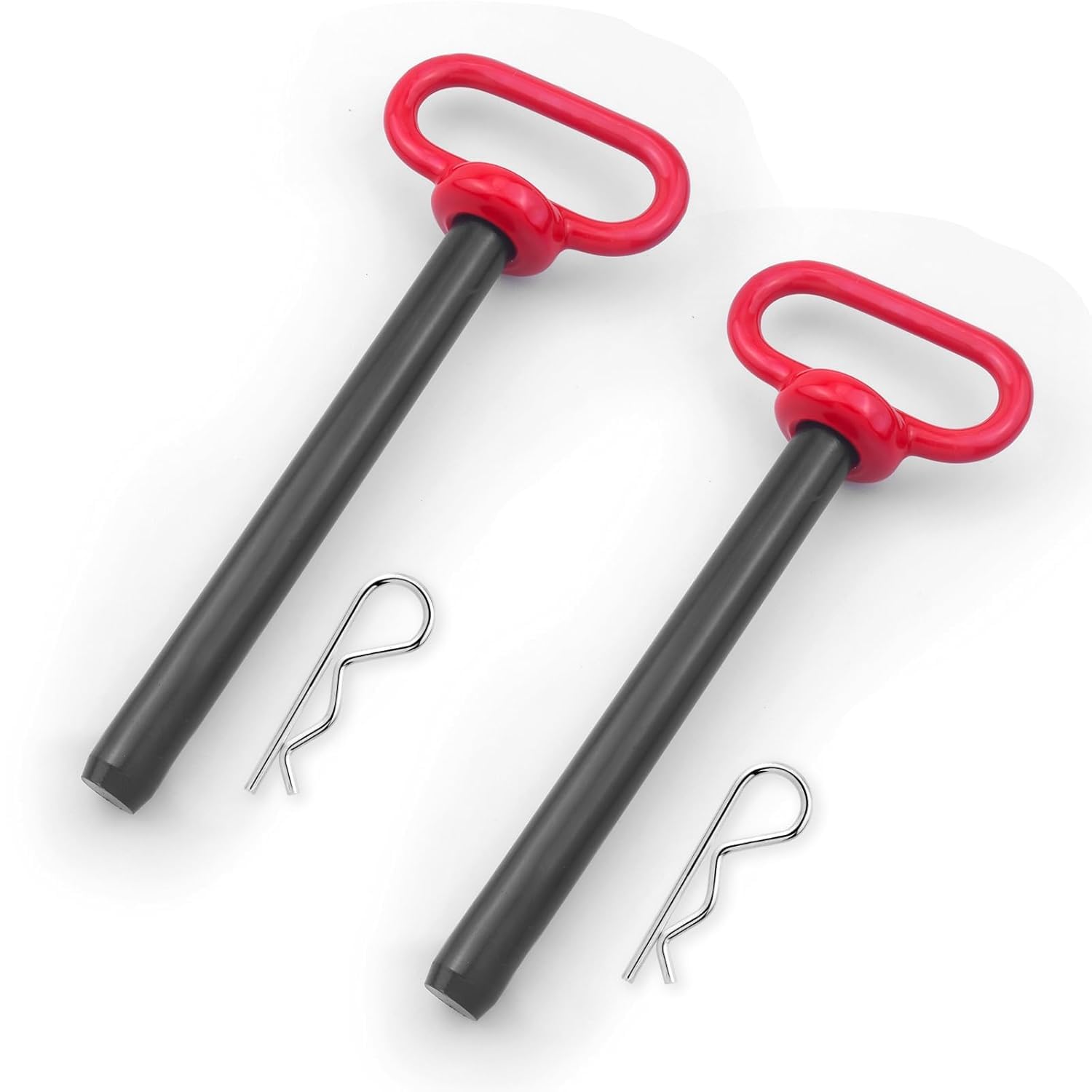 2 perni di traino da 3/4 x 6-1/2 pollici, perno di traino e clip per cancello del rimorchio, robusti perni di traino per rimorchi, barche, camion (3/4 x 6-1/2 pollici)