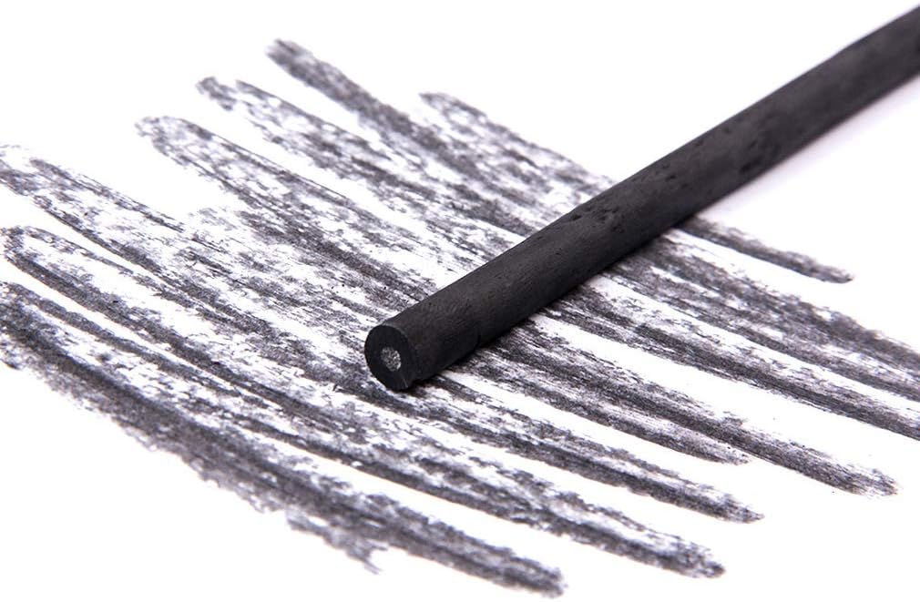 Willow charcoal sketch charcoal 7-9mm, black charcoal oil painting, Chinese painting black charcoal 20 pack