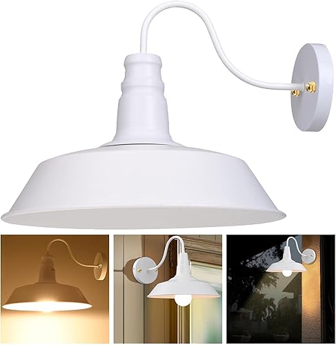 Miniatura 2 de Yescom Apliques de pared de 14 pulgadas, luces de pared rústicas para dormitorio, mesita de noche, pasillo, sala de estar, puerta interior, paquete