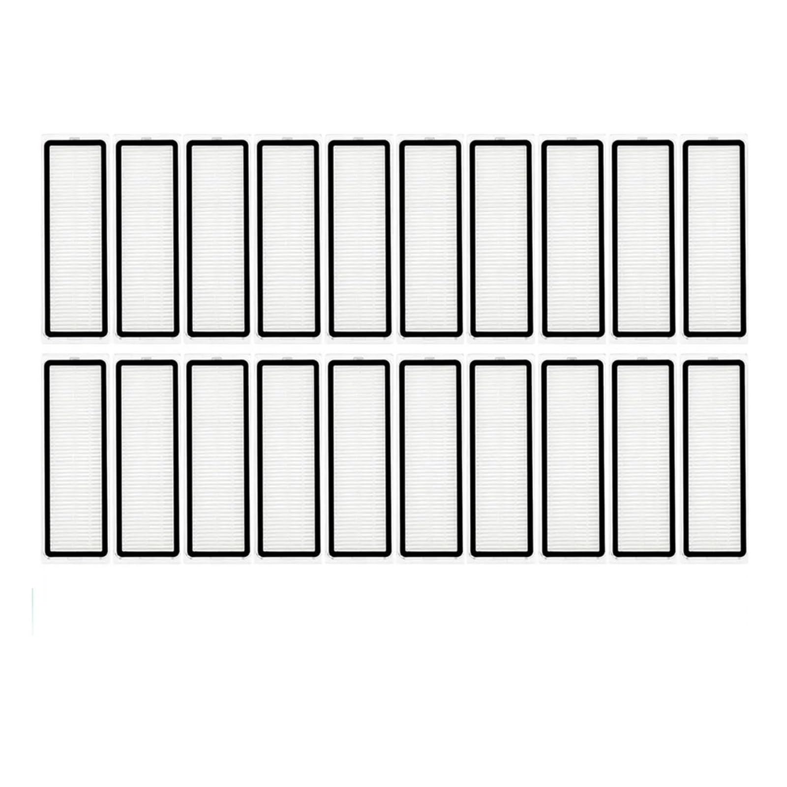 Kicici Compatible With Compatible With Rockrobo Vacuum V1/ Roborock S5 Max E3 S4 S5 S50 S6 Xiaomi 1S/ SDJQR01RR, SDJQR02RR Accessories Main Side Brush Filter(Set J)