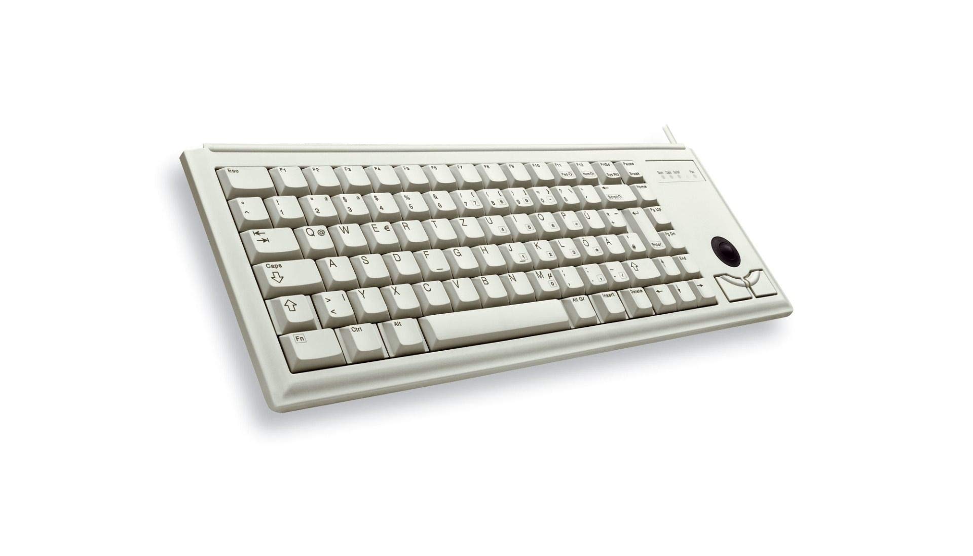 Amazon.com: Cherry G84-4420LUBEU-0 UltraSlim Compact Keyboard with