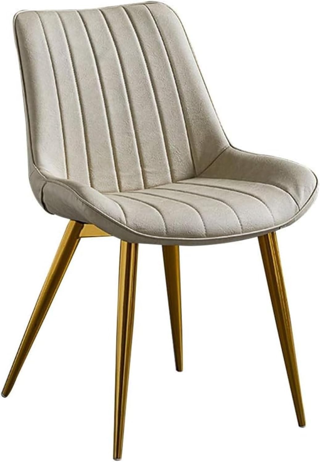 Chaise salle à manger vintage avec dossier rembourré confortable