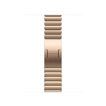 Apple Watch Band – Bracciale a maglie – 42 mm – Oro – Misura unica (adatta alla maggior parte dei polsi)