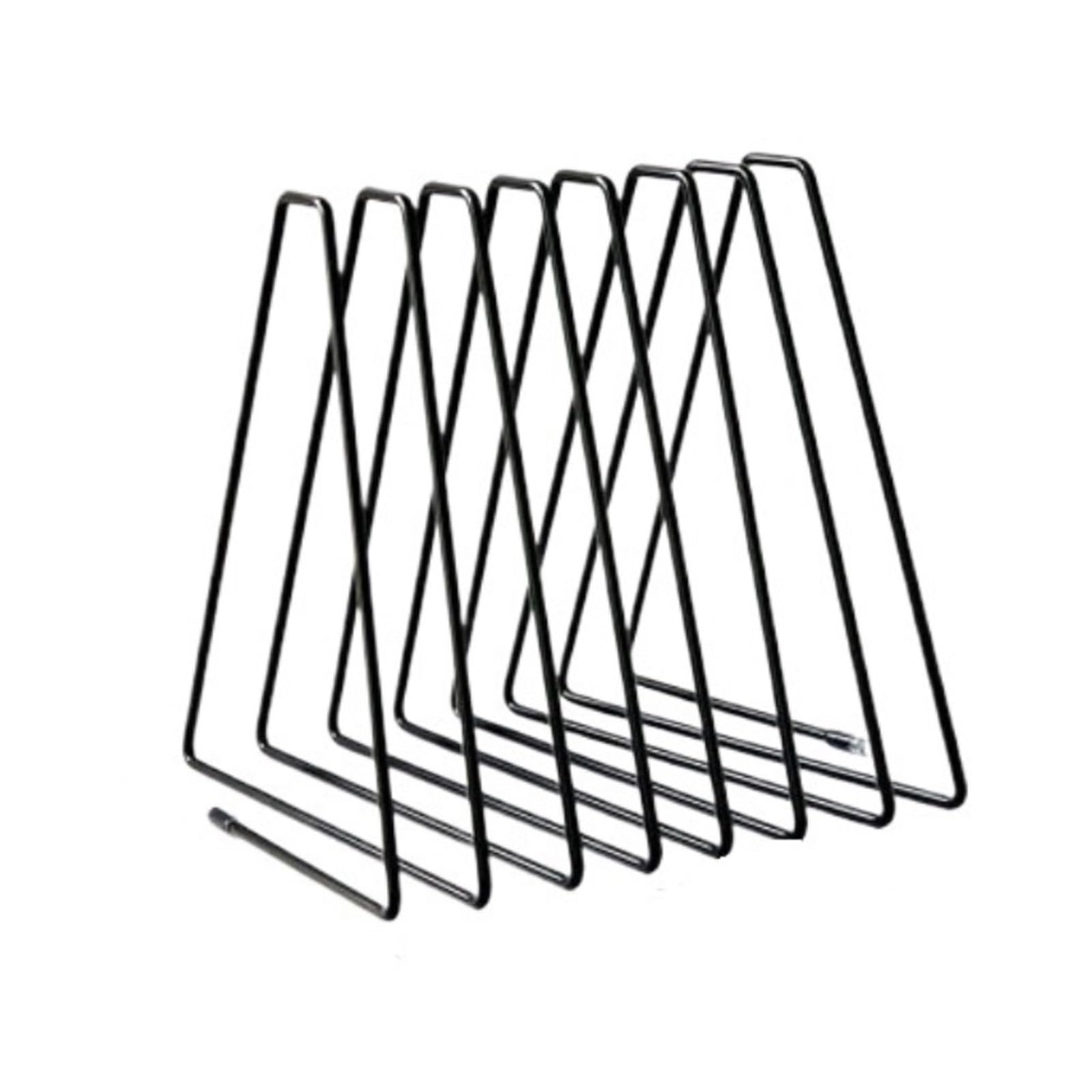 ZAWBNREOPC magazine rack Triangle Desktop Magazine Rack Telescopic Metal Wire Folder Magazine Holder for Home Office Living Room