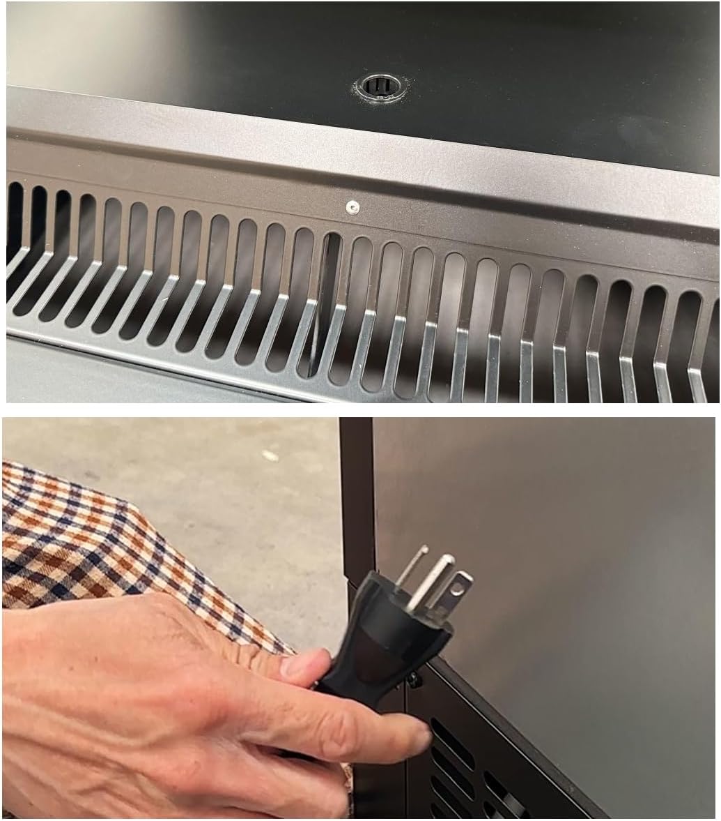 Commercial Refrigerator Open Air Display Grab Showcase Restaurant Merchandiser 27" Cold air Curtain Display Multideck Plugin Chiller NSF Display Cooler -BLF766