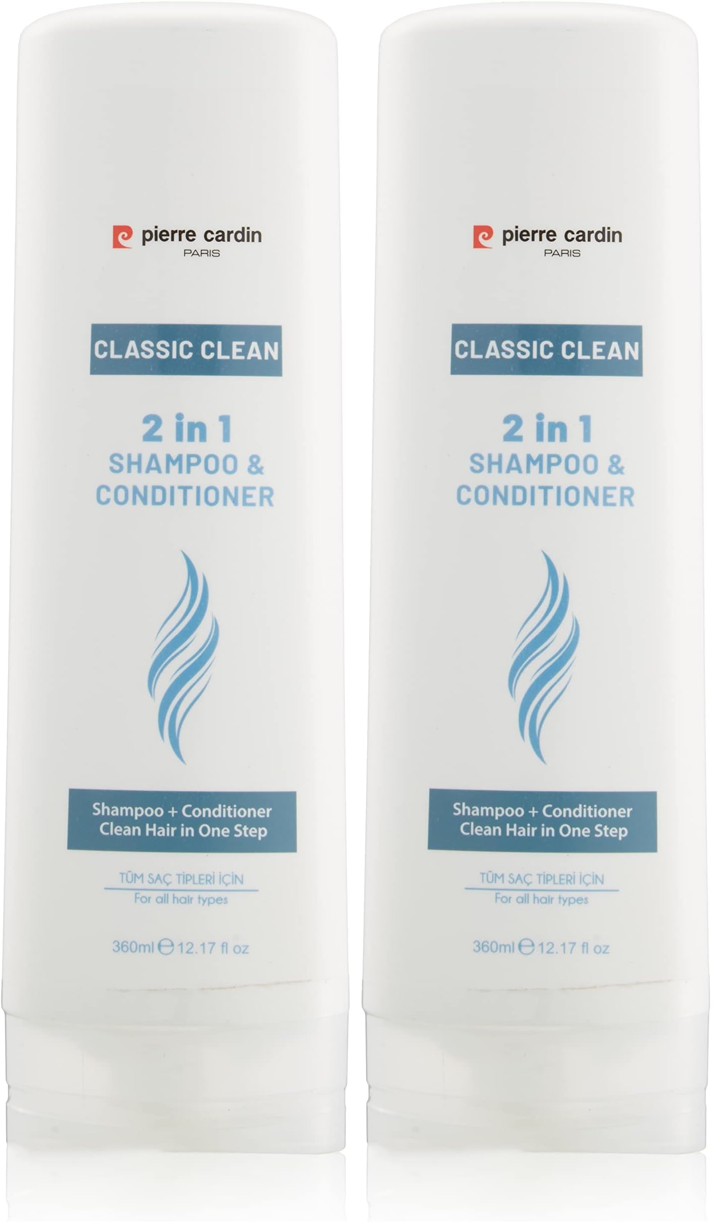 Pierre Cardin 2 in 1 Shampoo - 360 ml 2li paket