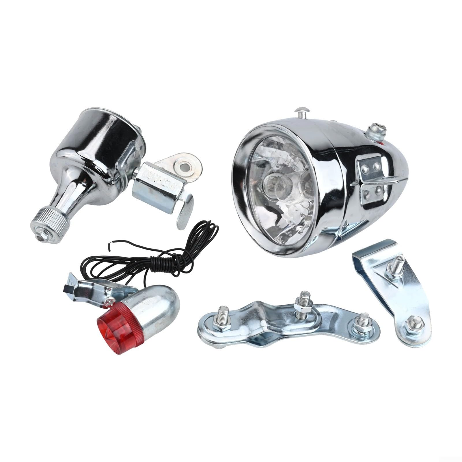 Kit de luz dinamo para bicicleta ideal para tus viajes urbanos y paseos nocturnos