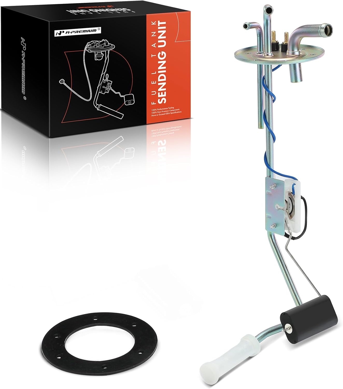 A-Premium Fuel Tank Sending Unit Compatible with Dodge Ramcharger 1980, Ramcharger 1981-1985 5.2L 5.9L, Ramcharger 1986 3.7L 5.2L 5.9L, Ramcharger 1987 5.2L 5.9L & Plymouth Trailduster 1981