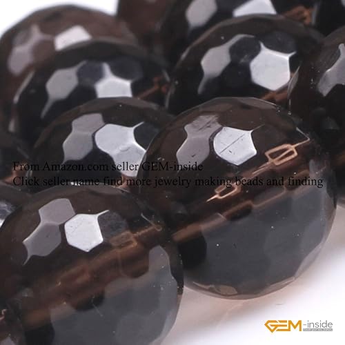 Miniatura 390 de GEM-Inside Red Orange Carnelian Gemstone Loose Beads Natural Energy Power Beads for Jewelry Making Round Faceted 8mm 15