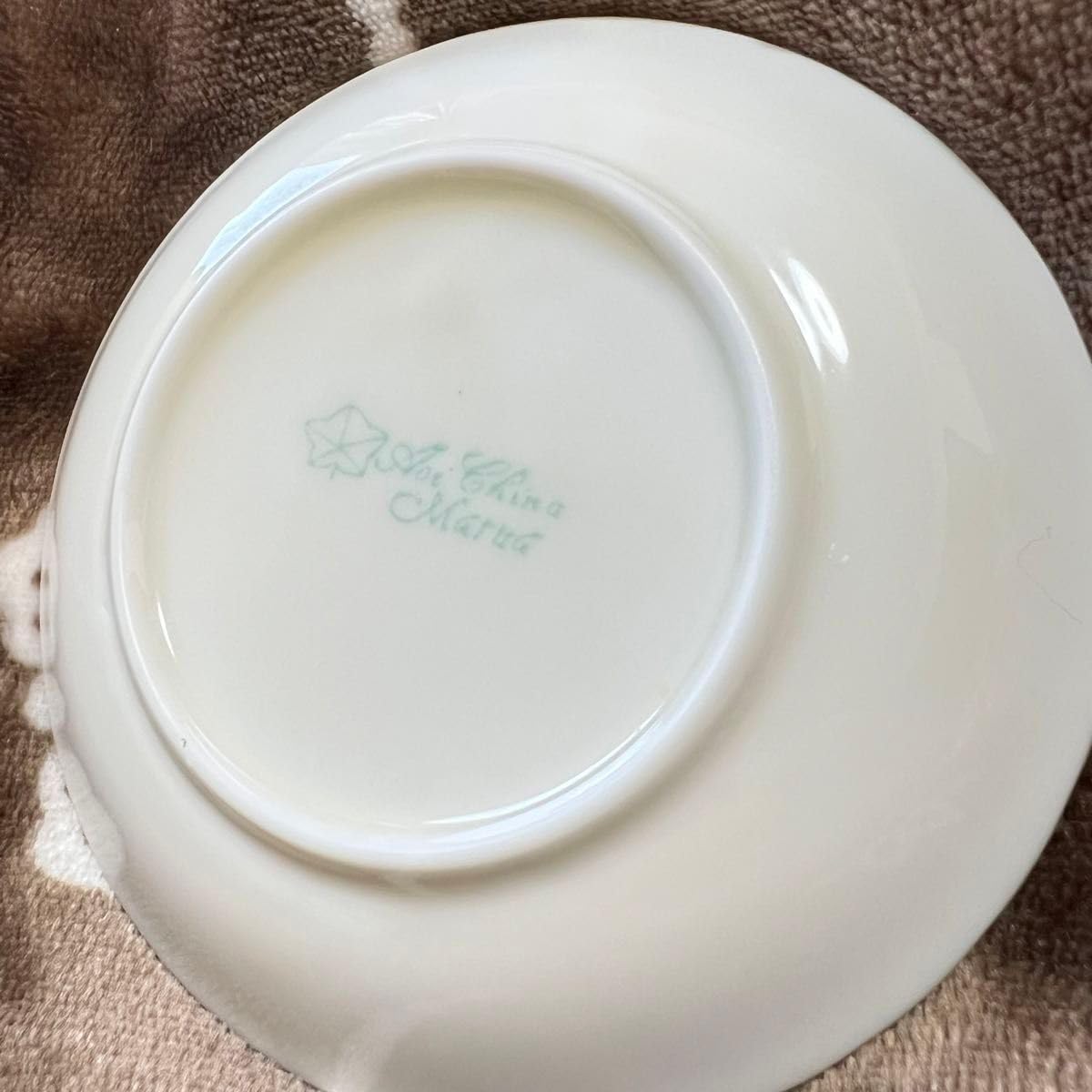 Amazon.co.jp: MARUA Aoi china 大皿&小皿5枚セット 花柄 取り