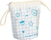 Zip Pencil Case Telescopic Pencil Case 2-in-1 Stand Pencil Case Girls Pencil Case Teenager School Pencil Case for Girls Gifts from 11 Years Back to School (Blue)