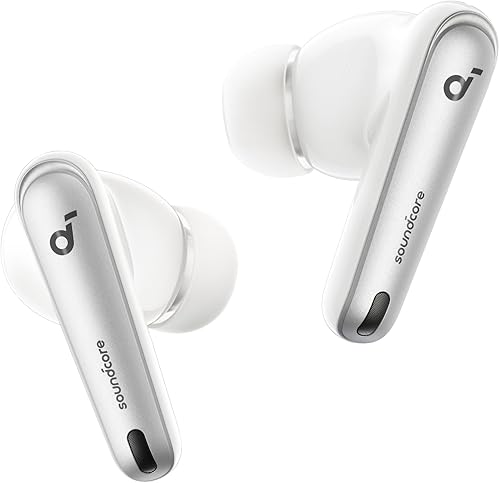Miniatura 7 de Soundcore by Anker Liberty 4 NC - Auriculares con cancelación de ruido, 98.5% de reducción de ruido, cancelación de ruido adaptativa a oídos y medio