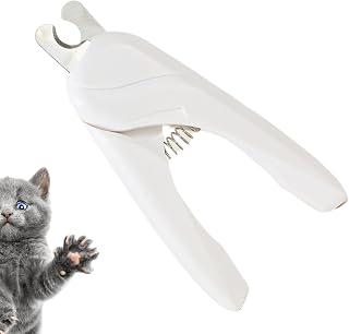 Katt Nagelklippare Effektivt Anti-Slip Ergonomiskt Vårdsverktyg | Valp Nagel Trimmer Och Tå Nagel Klippare för Familjer, Vänner, Djurälskare, Tonåringar och Vuxna