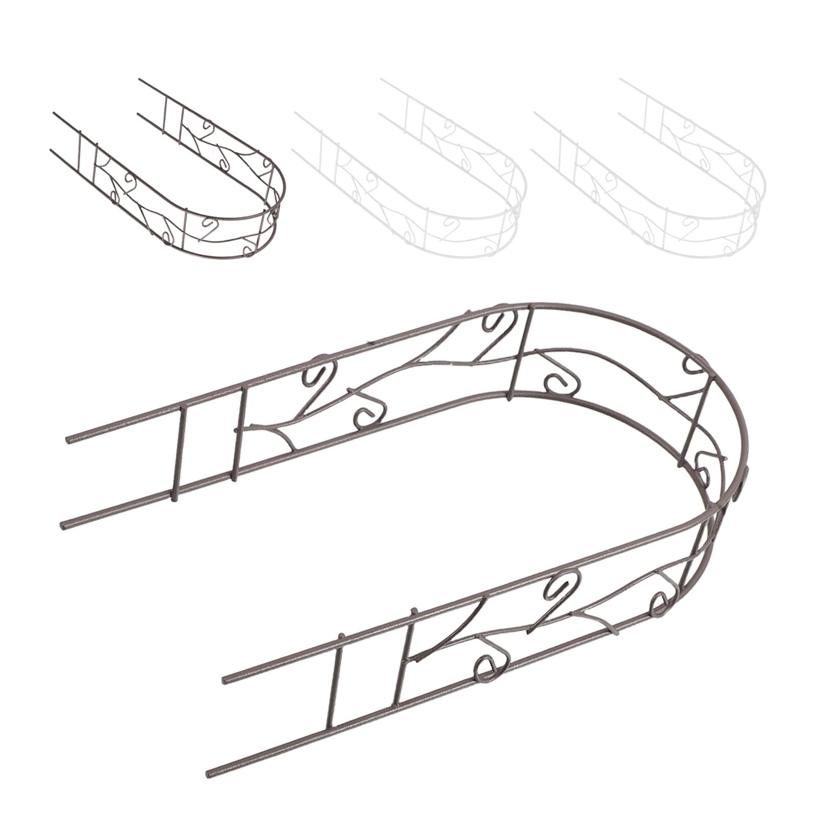 Mini Arches en Fer Forgé contre les Décors Plats : Donnez du Relief au Jardin