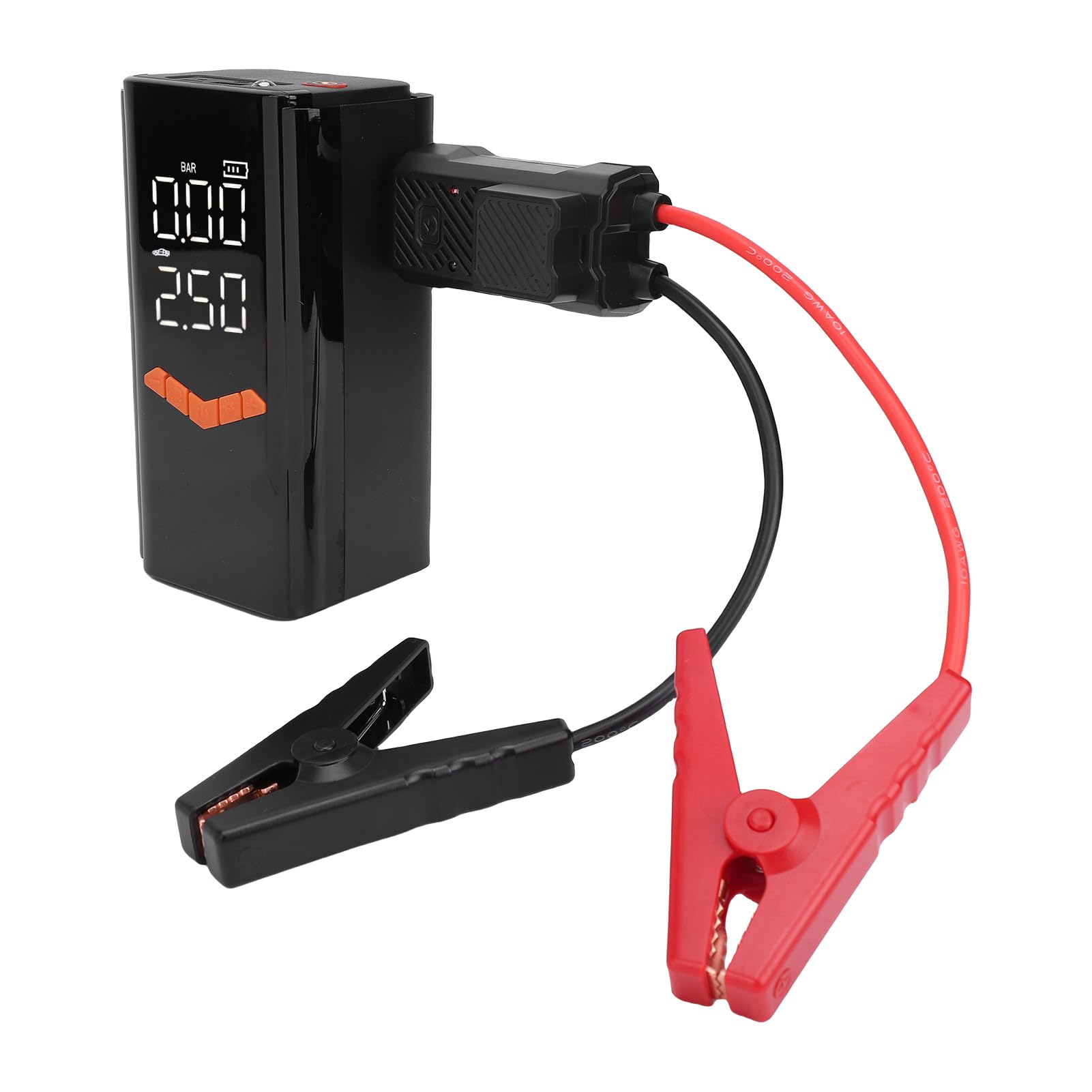 VGEBY Arrancador de Batería para Automóvil de 10000 MAh, Caja de Arranque Portátil de 12 V para Automóviles con Motores de Gasolina de hasta 6,0 L y Diésel de 5,0 L, con Carga Rápida