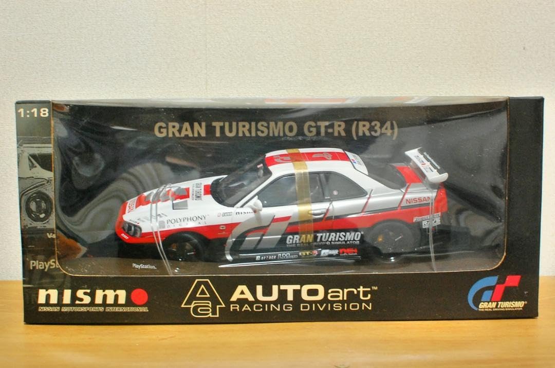 AUTOart 1/18 R34 スカイライン GT-R グランツーリスモ