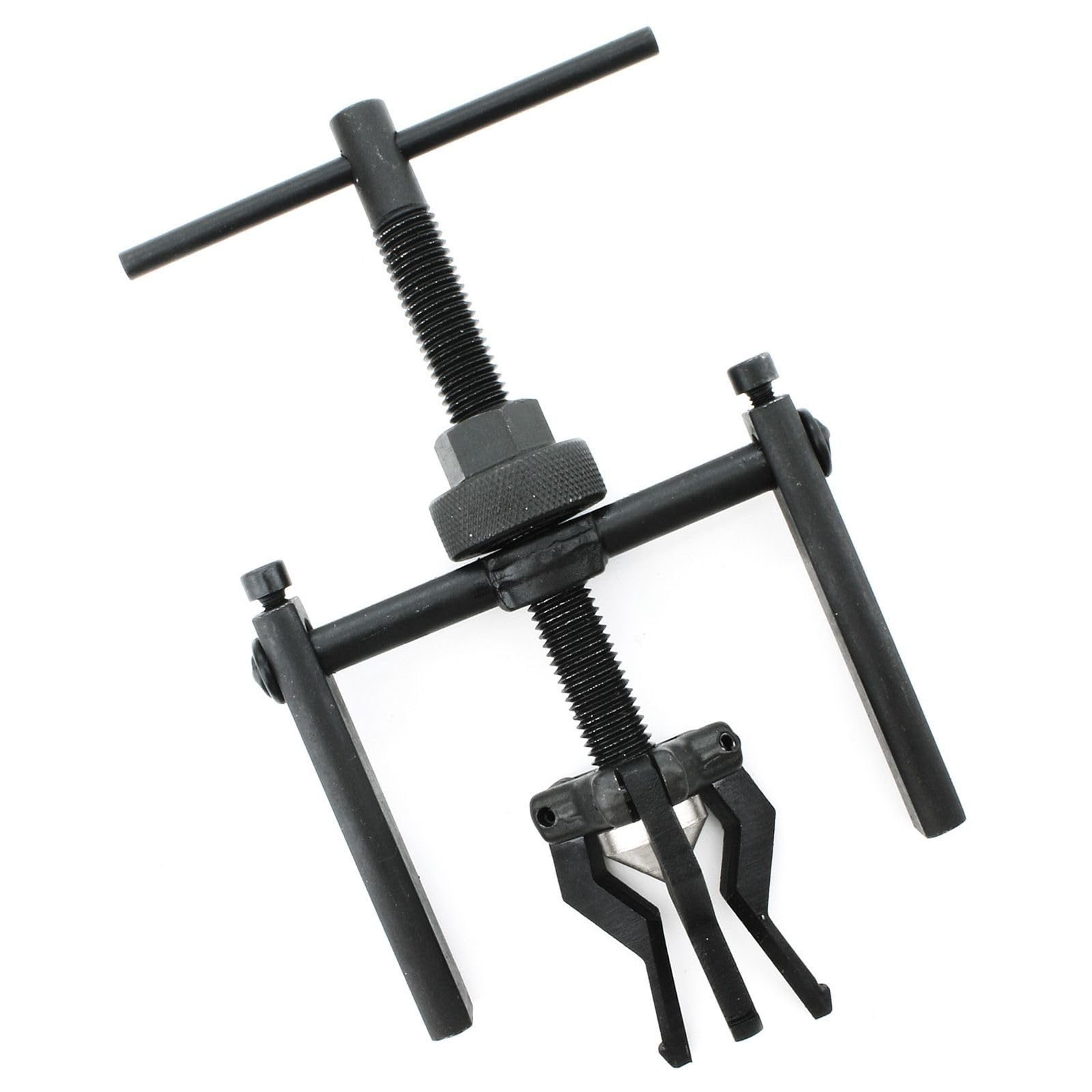 Estrattore per Cuscinetti a Sfere Interni 3 Griffe – Acciaio Cromo Vanadio – Separatore 3 Braccia a Vite – Estrattore Cuscinetti Ruota Moto Auto Meccanico 135x200 mm
