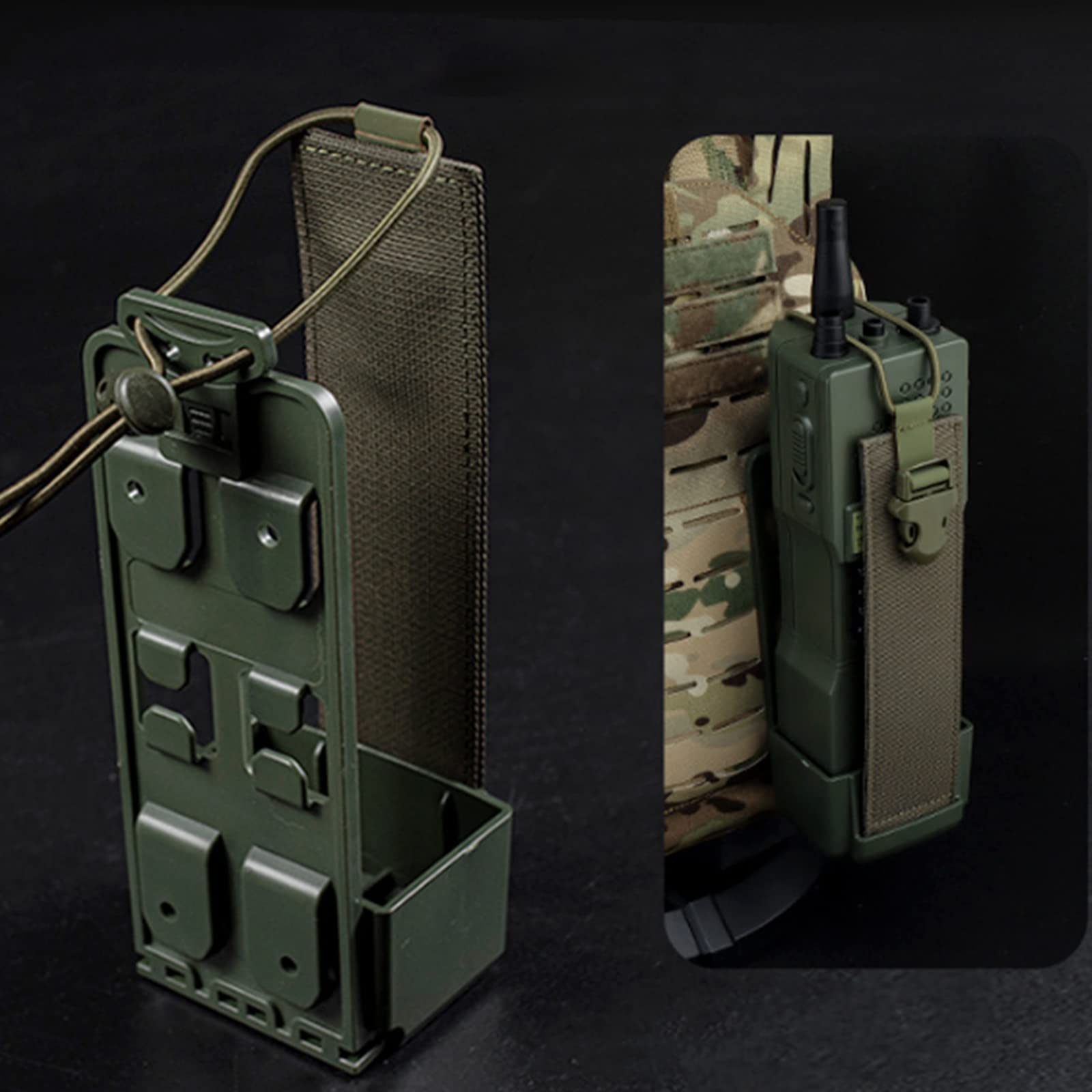 Tactical Loader Prc-152 Sac de transport pour Airsoft avec adaptateur et USB pour Airsoft Paintball