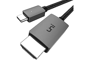 uni USB C to HDMI Cable 10FT 4K@30Hz USB Type C to HDMI Cable