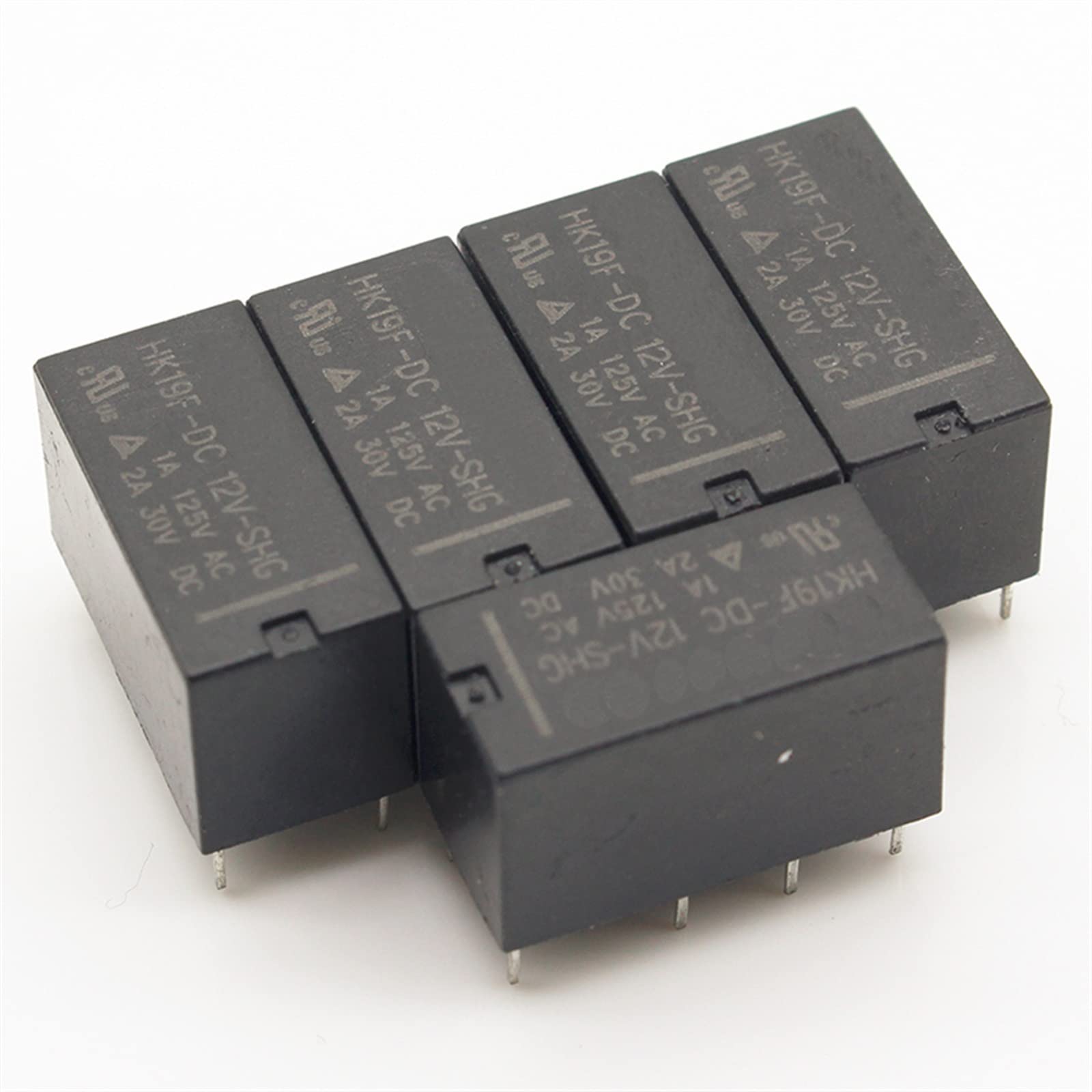 Relay HK19F-DC12V-SHG composant HK19F 12V relais electromagnetique DPDT