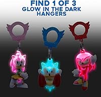 Vista 2 de Just Toys LLC Perchas para mochila Sonic the Hedgehog, Multi, Serie 3