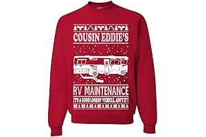 Ugly Christmas Sweater Inspired by Cousin Eddie's RV Maintenance