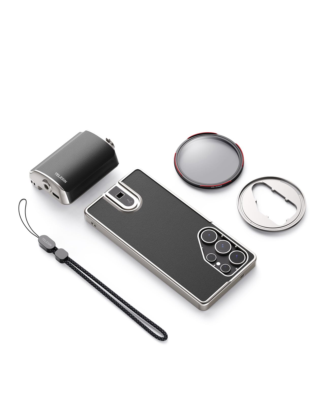 Amazon.co.jp: TELESIN FunShot マスターグリップ写真撮影キット