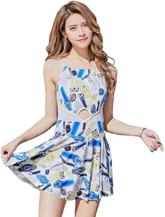 Amazon Ajun レディース 水着 ワンピース 体型カバー 花柄 かわいい メッシュ セクシー 水泳 海水浴 温泉 女性用水着 セットアップ キュート 大人 盛 パット 夏 ママ水着 高弾性 着やせ スリムフィットネス 色鮮やか 女性用 パッド付 ワンピース 通販