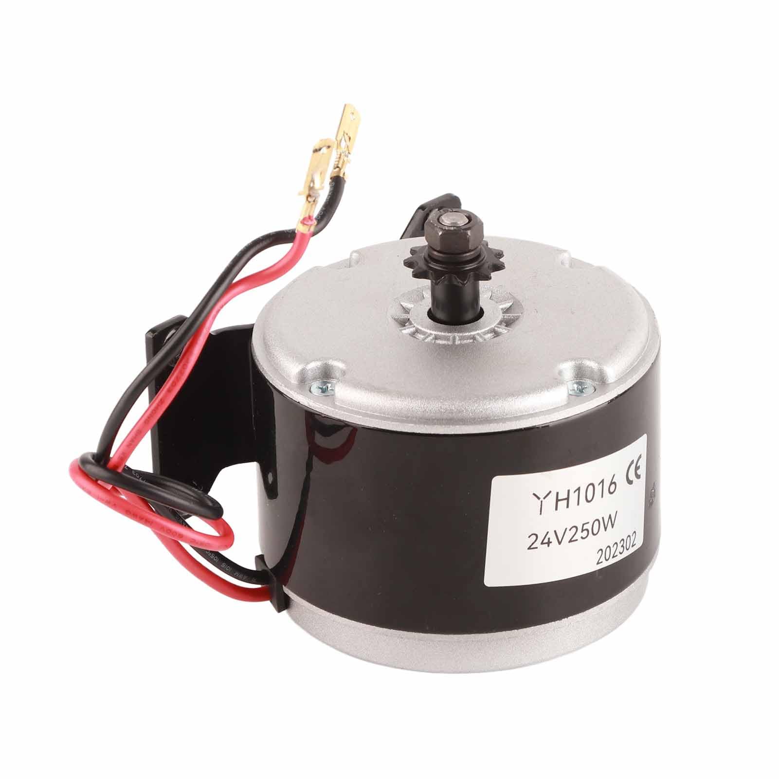 KIMISS Motore Elettrico Spazzolato 24V 250W 2750 Giri/min per Scooter Elettrico e Veicoli Fuoristrada