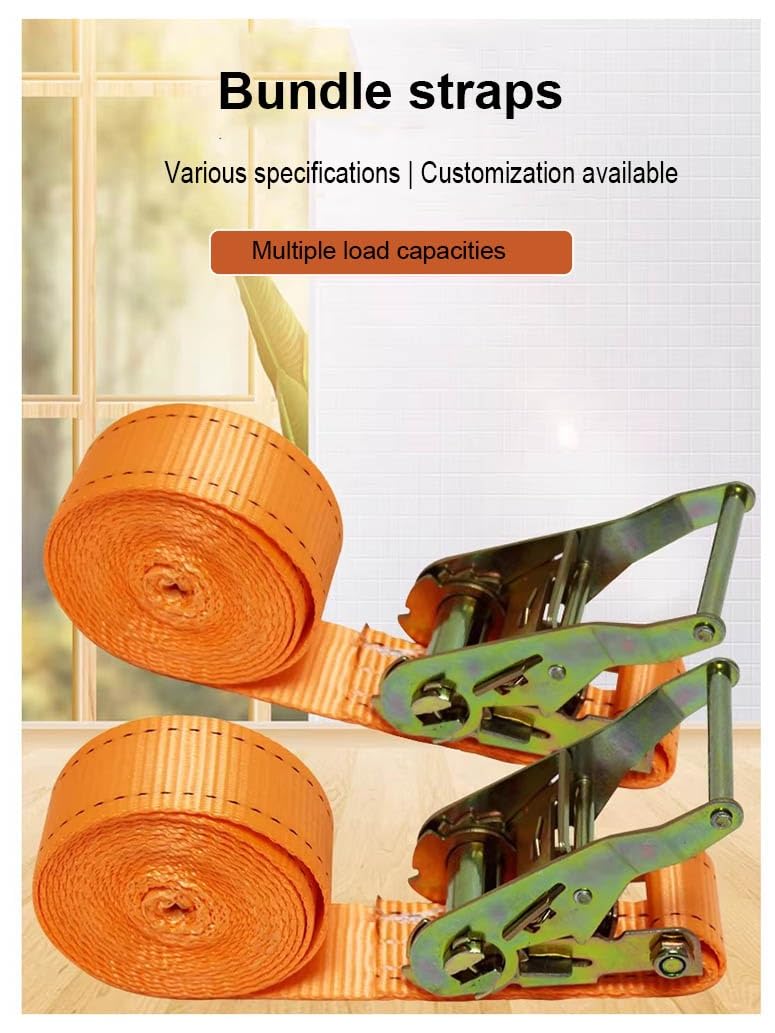 1 Pezzi Cinghie A Cricchetto 3.8CM Cinghie Di Fissaggio Fasce A Cricchetto Cinghie Di Ancoraggio Tensione Con Cricchetto 300 Kg Fissaggio Cinghia A Cricchetto Ratchet(Thickened,3.8cmx3m/1.49x118in)